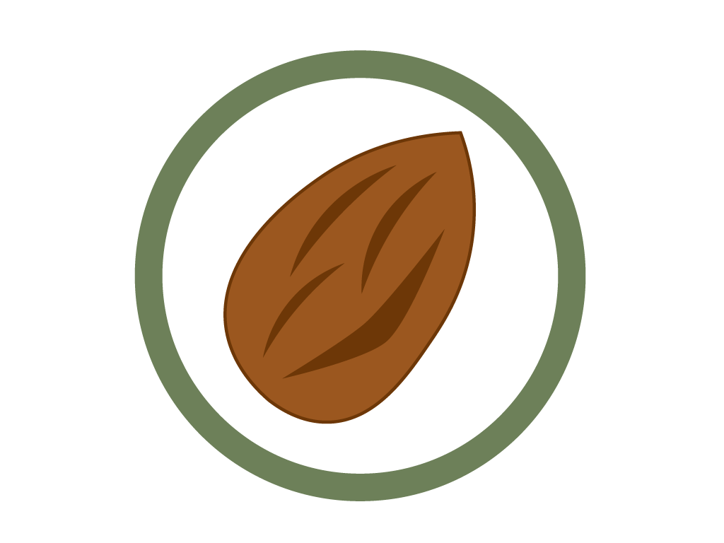 アーモンドを使用しています