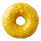 レモンの爽やかな香りと甘さ、さっぱりとした甘さを楽しめるドーナツ